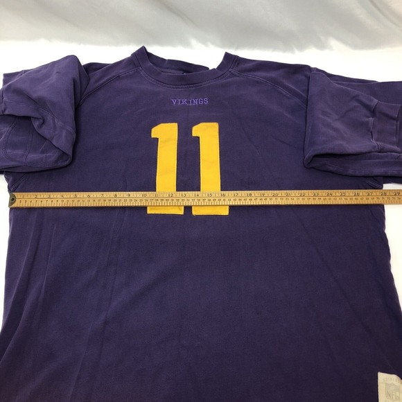 Reebok Minnesota Vikings Sweatshirt 2XL CULPEPPER 11 Gridiron Classic Shirt - Picture 6 of 9